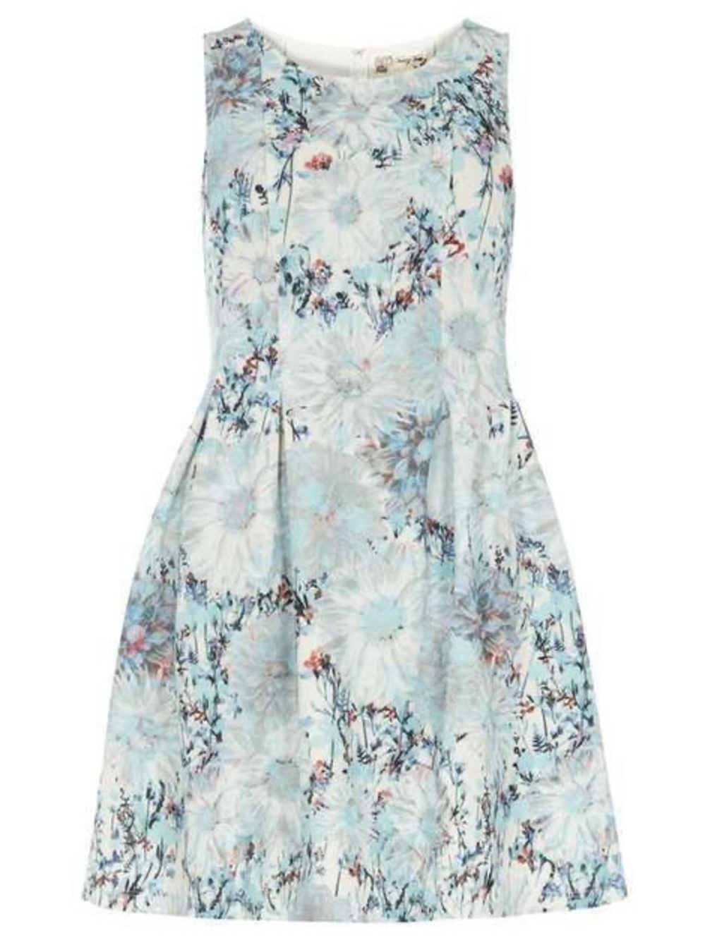 Luna- size large dress- princess seams, fit and flare mini
